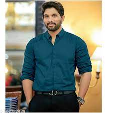 Men Blue Formal Shirt – Smart & Professional Office Wear